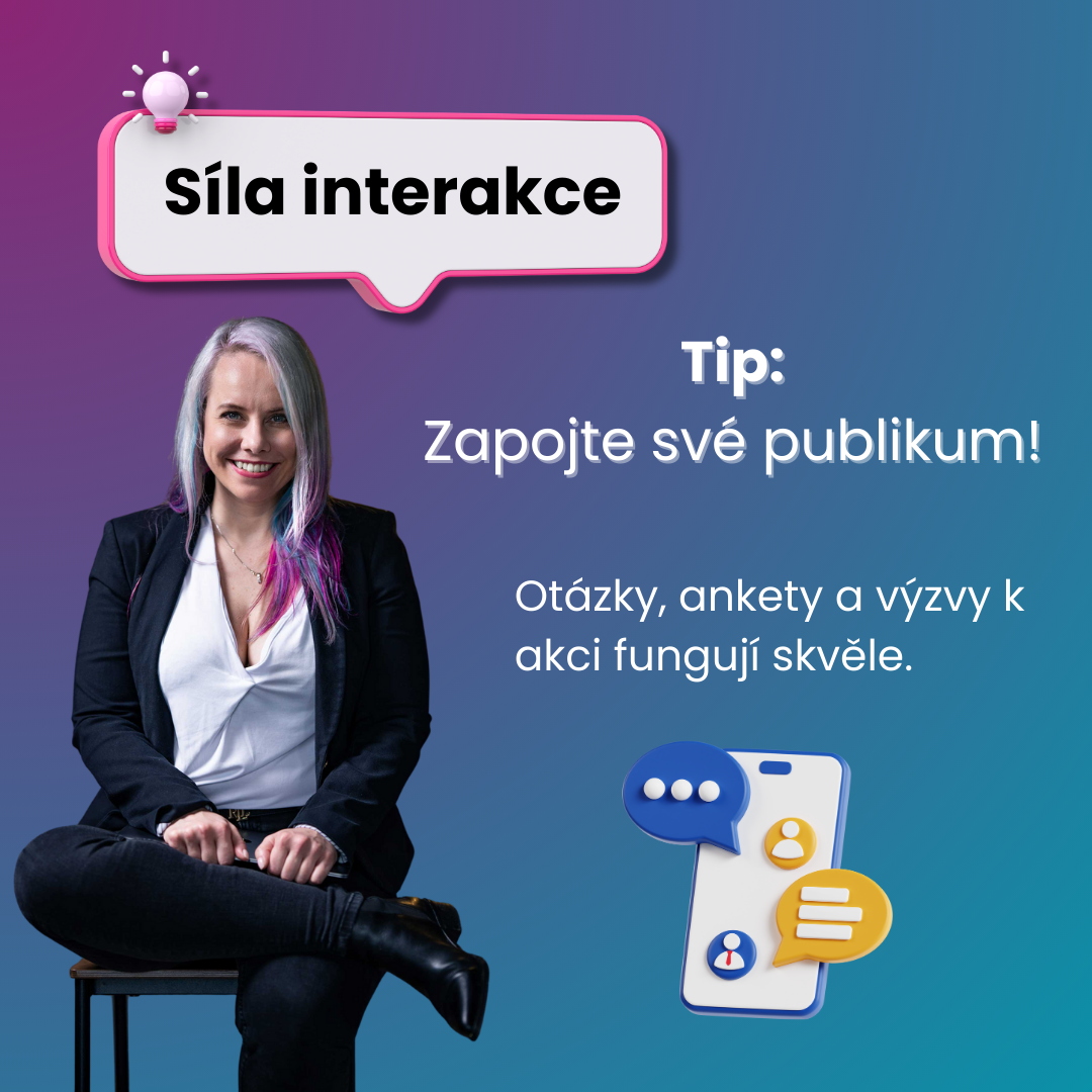 Jak zvýšit zapojení na sociálních sítích díky interakci s publikem